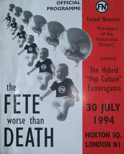 Fete Worse than Death 1994 Official Programme